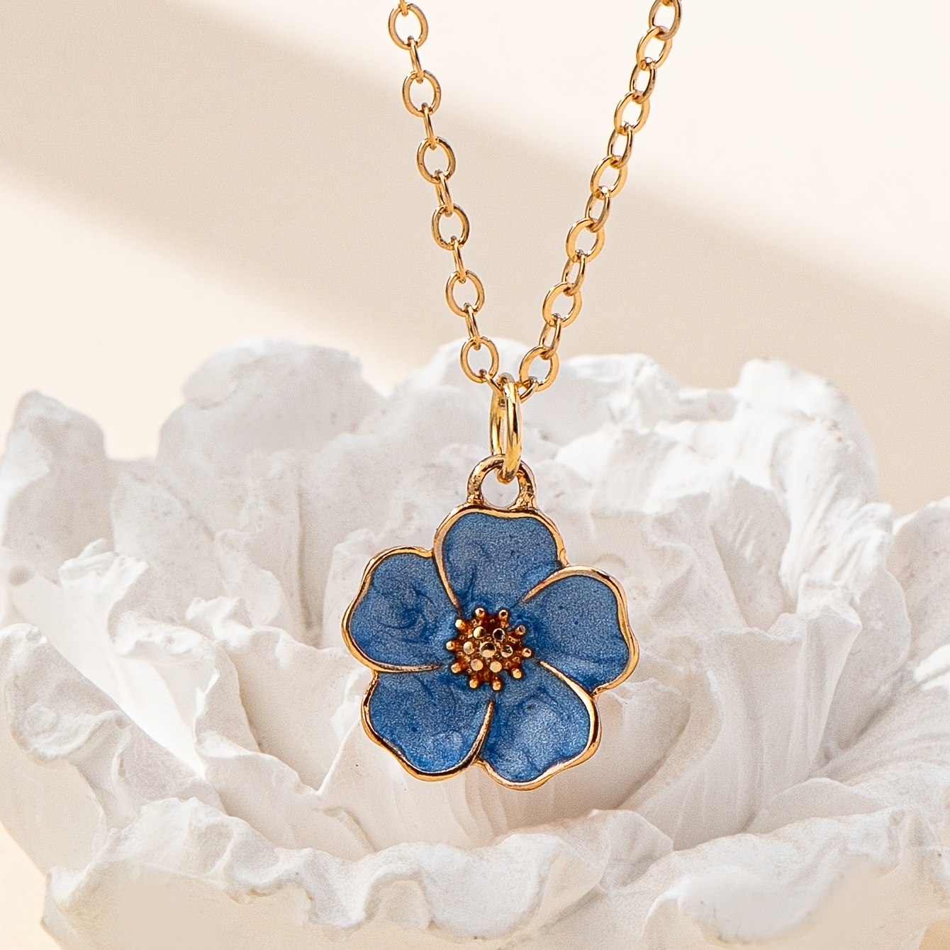 Stylish Minimalist Enamel Necklace for Women